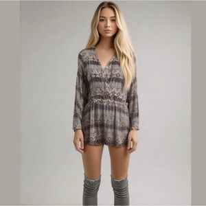 On the road romper, medium